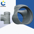 Polypropylene plastic pipe Tee for vent pipe system